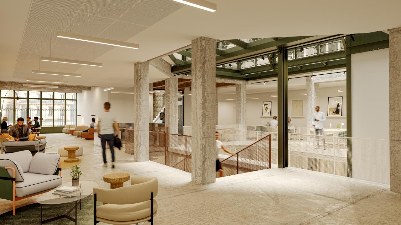 Bureau Paris 4490m² Location bureau Paris OLBUR2101456 3